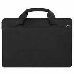 Сумка портфель HEIKKI PROFITABLE (ХЕЙКИ) с отделением для ноутбука 14", 2 кармана, черная, 26&times;36&times;3 см, 272598