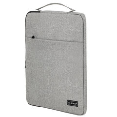 Чехол для ноутбука HEIKKI OPTION 13-14'' (ХЕЙКИ), с ручкой и карманом, серый, 35,5&times;24&times;2,5 см, 272600