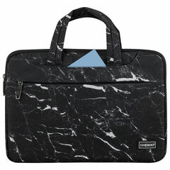 Сумка портфель HEIKKI STYLE (ХЕЙКИ) с отделением для ноутбука 13-14", 3 кармана, черная, 26&times;36&times;3 см, 272606