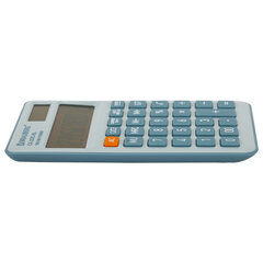 Калькулятор карманный BRAUBERG CX-102C-BL (76&times;126 мм), 12 разрядов, двойное питание, ГОЛУБОЙ, 272649