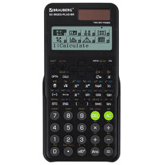 Калькулятор инженерный BRAUBERG SC-991ES-PLUS-BK (164&times;80 мм), 552 функции, 10+2 разряда, ЧЕРНЫЙ, 272651