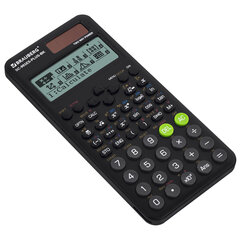Калькулятор инженерный BRAUBERG SC-991ES-PLUS-BK (164&times;80 мм), 552 функции, 10+2 разряда, ЧЕРНЫЙ, 272651