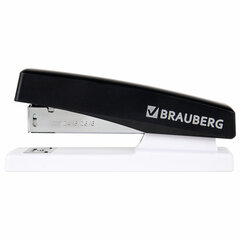Степлер №24/<wbr/>6, 26/<wbr/>6 BRAUBERG &laquo;STYLE MAX&raquo;, до 30 листов, черный, 272749