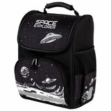 Ранец ПИФАГОР BASIC, 1 отделение, 3 кармана, эргономичная спинка, "Space invader", 35х28х18 см, 273140