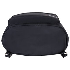 Рюкзак спортивный мешок HEIKKI CASUAL (ХЕЙКИ) с дополнительным карманом, 44&times;34 см, &laquo;Total black&raquo;, 273457