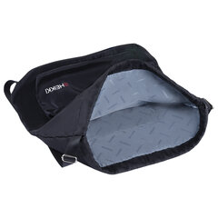Рюкзак спортивный мешок HEIKKI CASUAL (ХЕЙКИ) с дополнительным карманом, 44&times;34 см, &laquo;Total black&raquo;, 273457