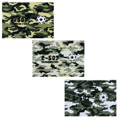 Папка для тетрадей ПИФАГОР А4, 1 отделение, ПВХ, на молнии, ассорти &laquo;Camouflage&raquo;, 32&times;23 см, 273830