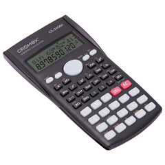 Калькулятор инженерный CROMEX (КРОМЕКС) СX-240BK (155&times;80 мм), 240 функций, 10+2 разрядов, черный, 273832