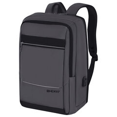 Рюкзак HEIKKI ELECT (ХЕЙКИ) универсальный, отделение для ноутбука, USB-порт, серый, 44&times;30&times;16 см, 273863