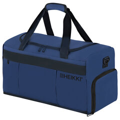 Сумка спортивная HEIKKI MOVE PLUS (ХЕЙКИ), отделение для обуви, синяя, 28&times;50&times;23 см, 273897