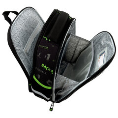 Ранец BRAUBERG FIT, 2 отделения, &laquo;Удар по воротам&raquo;, объемный дизайн, 38&times;27&times;14 см, 274384