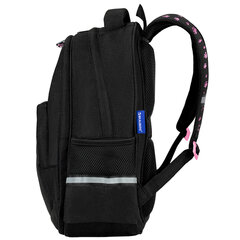 Рюкзак BRAUBERG SOFT, 2 отделения, 3 кармана, &laquo;Кот с характером&raquo;, СВЕТЯЩИЙСЯ, 40&times;31&times;15 см, 274401
