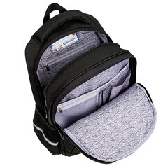 Рюкзак BRAUBERG SOFT, 2 отделения, 3 кармана, &laquo;Осколки&raquo;, СВЕТЯЩИЙСЯ, 40&times;31&times;15 см, 274402