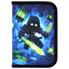Пенал BRAUBERG, 1 отделение, 2 откидные планки, полиэстер, 21&times;14 см, &laquo;Light blade&raquo;, 274593