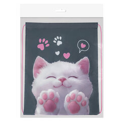 Мешок для обуви BRAUBERG KIDS, с петлей, 42&times;34 см, &laquo;Purr cat&raquo;, 274640