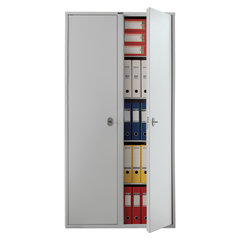 Шкаф металлический для документов AIKO &laquo;SL-185/<wbr/>2&raquo;, 1800&times;920&times;340 мм, 2 отделения, 85 кг
