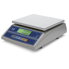 Весы фасовочные MERTECH M-ER 326FL-6.1 LCD (0,04-6 кг), дискретность 1 г, платформа 280&times;235 мм, без стойки