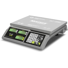 Весы торговые MERTECH M-ER 326AC-15.2 LCD (0,04-15 кг), дискретность 5 г, платформа 325&times;230 мм, без стойки