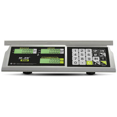 Весы торговые MERTECH M-ER 326AC-32.5 LCD (0,1-32 кг), дискретность 10 г, платформа 325&times;230 мм, без стойки