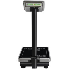 Весы напольные MERTECH M-ER 335ACL-150.20 LCD (0,4-150 кг) дискретность 20 г, платформа 600&times;460 мм, со стойкой