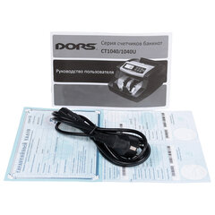 Счетчик банкнот DORS СT1040U, 1000 банкнот/<wbr/>мин., УФ-детекция, фасовка
