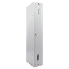 Шкаф металлический для одежды BRABIX &laquo;LK 11-30&raquo;, УСИЛЕННЫЙ, 1 секция, 1830&times;300&times;500 мм,18 кг, 291127