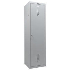 Шкаф металлический для одежды BRABIX &laquo;LK 11-50&raquo;, УСИЛЕННЫЙ, 2 отделения, 1830&times;500&times;500 мм, 22 кг, 291132