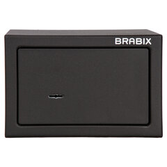 Сейф мебельный BRABIX &laquo;SF-170KL&raquo;, 170&times;260&times;230 мм, ключевой замок, черный, 291142