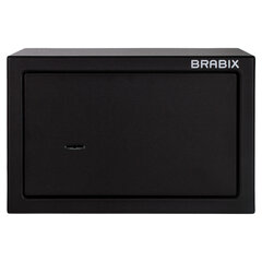 Сейф мебельный BRABIX &laquo;SF-200KL&raquo;, 200&times;310&times;200 мм, ключевой замок, черный, 291144