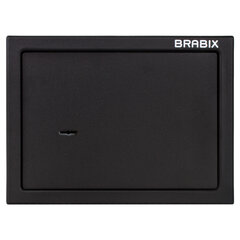Сейф мебельный BRABIX &laquo;SF-230KL&raquo;, 230&times;310&times;250 мм, ключевой замок, черный, 291146