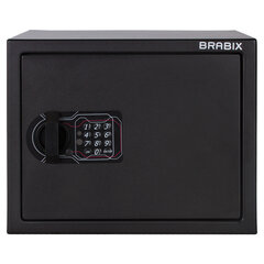 Сейф мебельный BRABIX &laquo;SF-280EL&raquo;, 280&times;350&times;300 мм, электронный замок, черный, 291149
