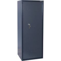 Сейф BRABIX &laquo;КМ-1200Т&raquo;, 1200&times;475&times;400 мм, 74 кг, ключевой замок, трейзер, крепление к стене, 291169