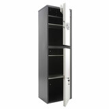 Шкаф металлический для документов AIKO "SL-150/2ТEL" ГРАФИТ, 1490х460х340 мм, 36 кг