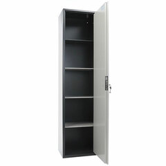 Шкаф металлический для документов AIKO &laquo;SL-185&raquo; ГРАФИТ, 1800&times;460&times;340 мм; 45 кг