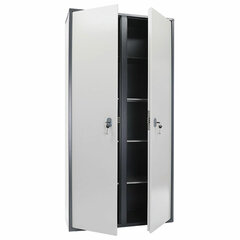 Шкаф металлический для документов AIKO &laquo;SL-185/<wbr/>2&raquo; ГРАФИТ, 1800&times;920&times;340 мм, 85 кг
