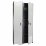 Шкаф металлический для документов AIKO "SL-185/2" ГРАФИТ, 1800х920х340 мм, 85 кг