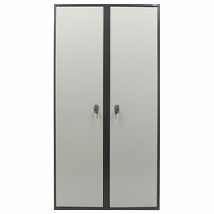 Шкаф металлический для документов AIKO &laquo;SL-185/<wbr/>2&raquo; ГРАФИТ, 1800&times;920&times;340 мм, 85 кг