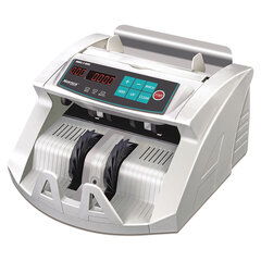 Счетчик банкнот MERTECH C-3000 WHITE, 1000 банкнот/<wbr/>мин, ИК, УФ детекция, фасовка, белый, 5517