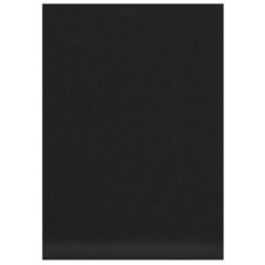 Табличка меловая настольная А4 (21&times;29,7 см), L-образная, вертикальная, ПВХ, ЧЕРНАЯ, BRAUBERG