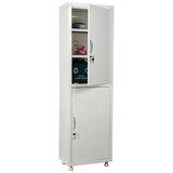 Шкаф медицинский 1-створчатый HILFE "МД 1 1650/SS" 1755х500х320 мм, белый
