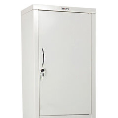 Шкаф медицинский 1-створчатый HILFE &laquo;МД 1 1650/<wbr/>SS&raquo; 1755&times;500&times;320 мм, белый