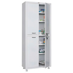 Шкаф медицинский 2-створчатый HILFE &laquo;МД 2 1670/<wbr/>SS&raquo; 1755&times;700&times;320 мм, белый