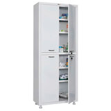 Шкаф медицинский 2-створчатый HILFE "МД 2 1670/SS" 1755х700х320 мм, белый