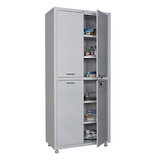 Шкаф медицинский 2-створчатый HILFE "МД 2 1780/SS" 1850х800х400 мм, белый