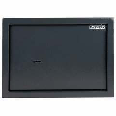 Сейф мебельный DASWERK (ДАСВЕРК) SC-250KL (250&times;350&times;250 мм), ключевой замок, графит, 291342