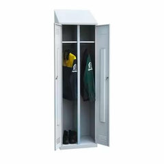 Крыша наклонная к шкафу металлическому для одежды BRABIX LK 21-60/<wbr/>ПРАКТИК LS 21-60
