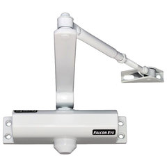 Доводчик FALCON EYE FE-B5W на дверь 85-120 кг, белый