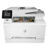 МФУ лазерное ЦВЕТНОЕ HP Color LaserJet Pro M283fdn "4 в 1", 21 стр./мин., 40000 стр./месяц, ДУПЛЕКС, сетевая карта