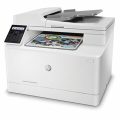 МФУ лазерное ЦВЕТНОЕ HP Color LaserJet M183fw &laquo;4 в 1&raquo;, А4, 16 стр./<wbr/>мин., 30000 стр./<wbr/>месяц, АПД, Wi-Fi, сетевая карта
