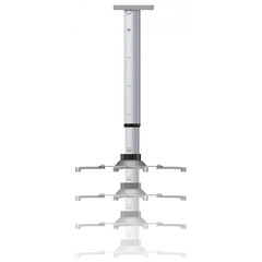 Кронштейн для проекторов настенно-потолочный CACTUS CS-VM-PR05L-AL, высота 47-71 см, 22 кг